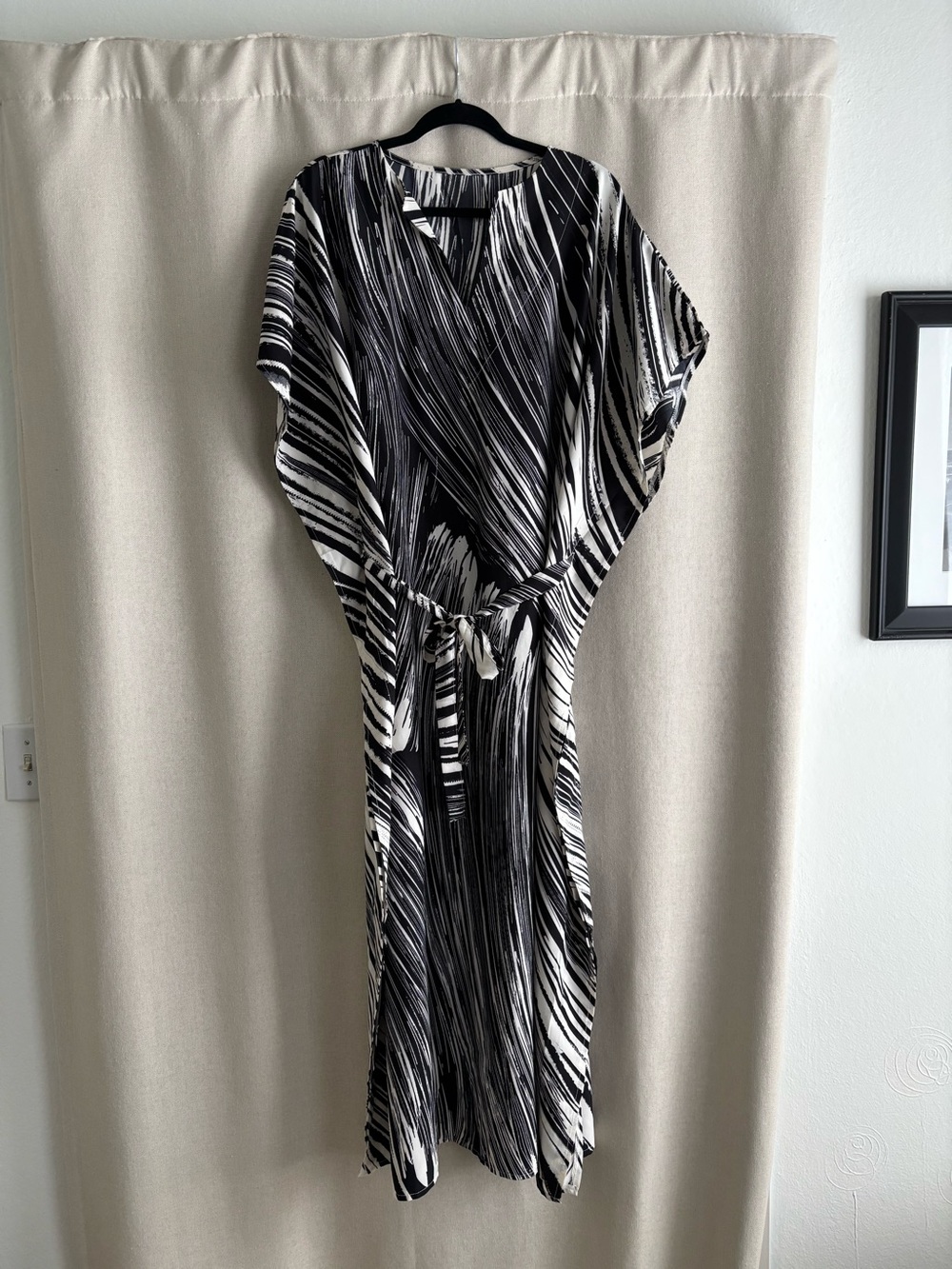 Black and White Mumu / Kaftan
